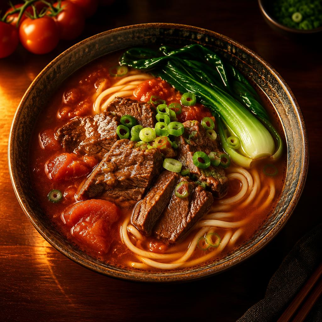 Tomato Beef Noodles